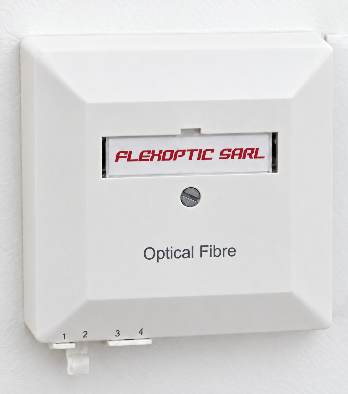Prise optique OTO installée par FlexOptic